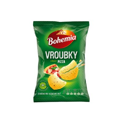 Bohemia Chips Vroubky pizza 65 g